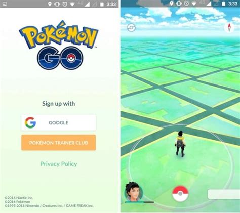 pokemon go zaloguj.